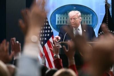 Donald Trump told a news conference that Iran 'could be taken out in one night'