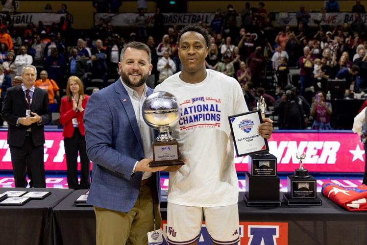FHU's Phil Horton was honored as the Chuck Taylor Tournament Most Valuable Player.