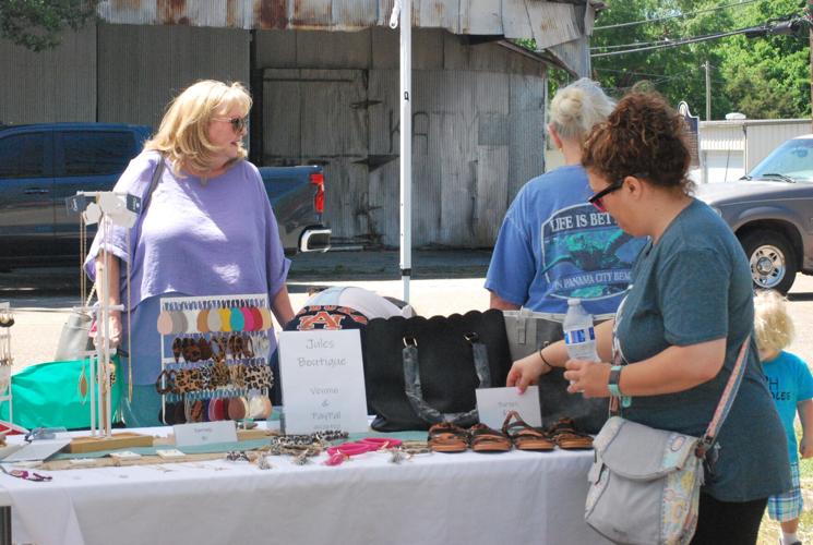 Community yard sale, vendor market showcases array of goods