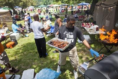 A Juneteenth celebration at Franklin Park in Boston's Roxbury neighborhood in 2014.