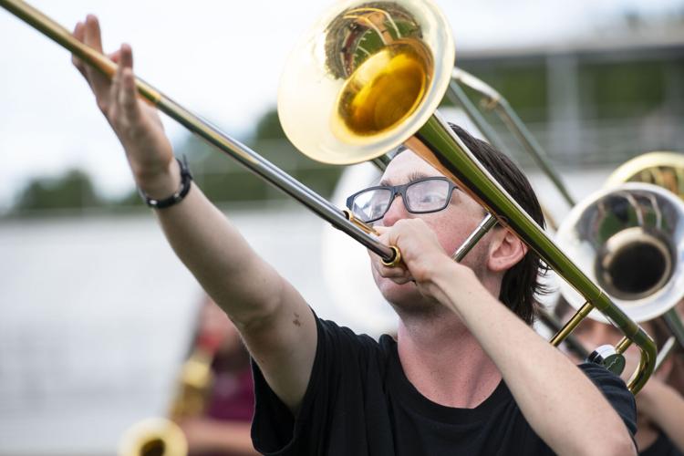 PHOTOS: Elmore County High School's Maroon Machine finishes band camp
