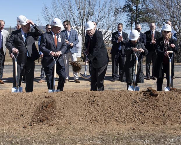 PHOTOS: Groundbreaking at Russell Medical expansion