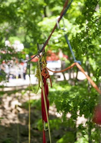 Firefighter train for technical rescues at the Sportsplex
