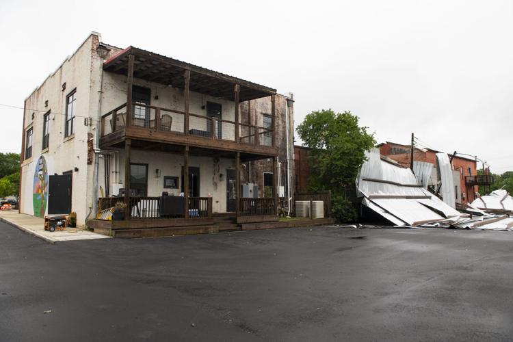 PHOTOS: Storm damage in downtown Tallassee