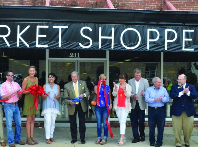 Auburn ladies work with silver, indigo