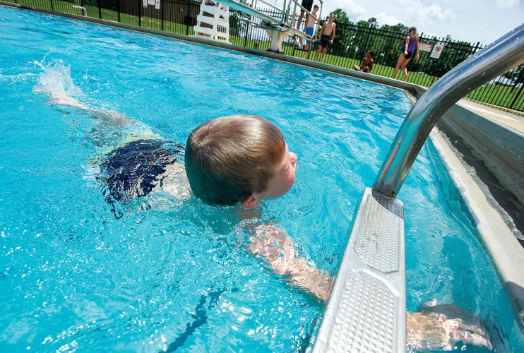 PHOTOS: Children enjoy day at the pool
