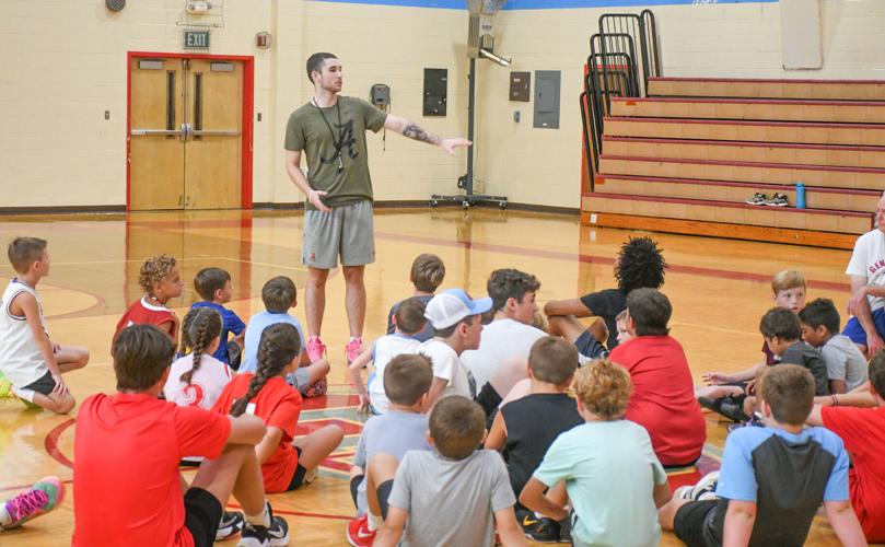 PHOTOS: Klark James hosts basketball camp in New Site