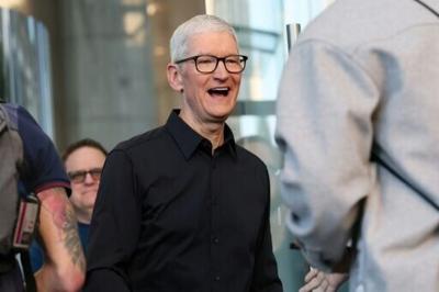 Apple CEO Tim Cook was known to join customers at the iPhone makers stores, especially when new models of the handset launched