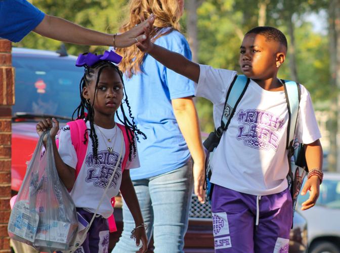 PHOTOS: Reeltown Elementary students return to school