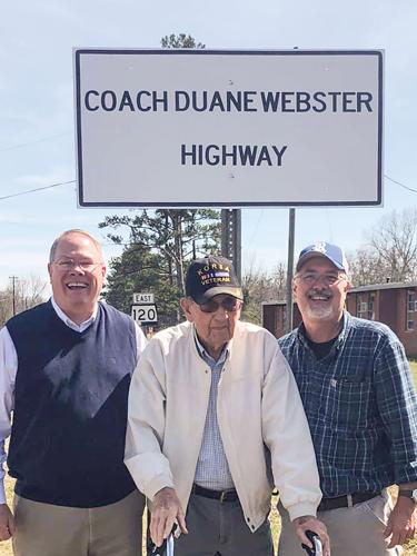 Highway 120 renamed for well-respected, longtime Reeltown coach Webster