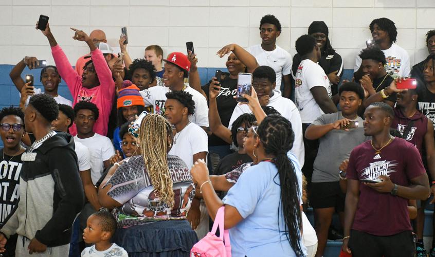 PHOTOS: Scenes from Cederian Morgan's commitment ceremony