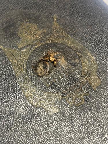 WWI Bible which blocked a German bullet and saved soldier’s life set for auction