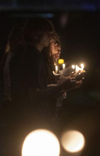 PHOTOS: Candle light vigil for Elmore County High School student Gardner Cameron