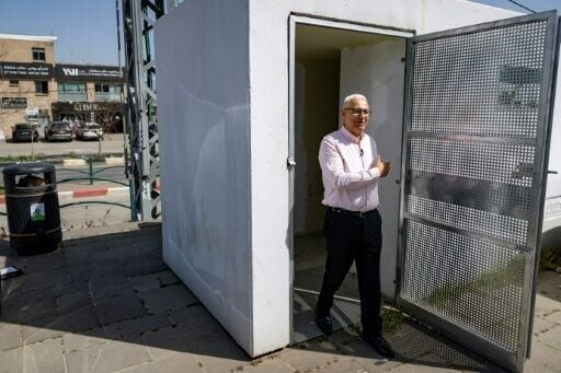 Mayor Mazen Ghanayem complained about the lack of shelters in his Arab town in northern Israel