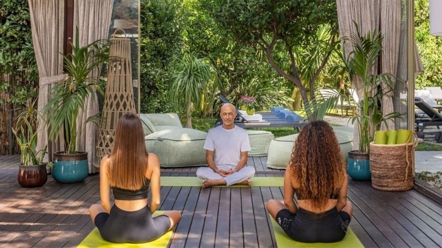 Aqua Pool Yoga Lesson