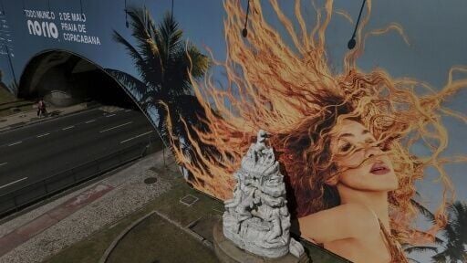 Two million people are expected to attend Shakira's free mega-concert at Copacabana beach in Rio de Janeiro