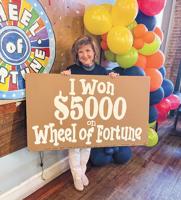 Cindy Blake has blast on Wheel of Fortune