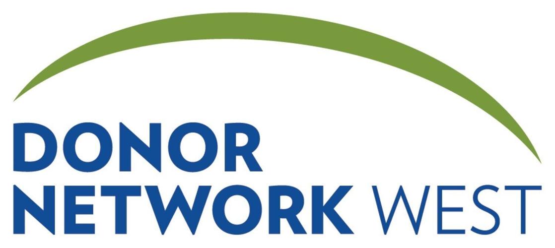 Donor Network West logo (PRNewsfoto/Donor Network West)