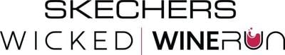 Skechers and Wicked Wine Run Logos
