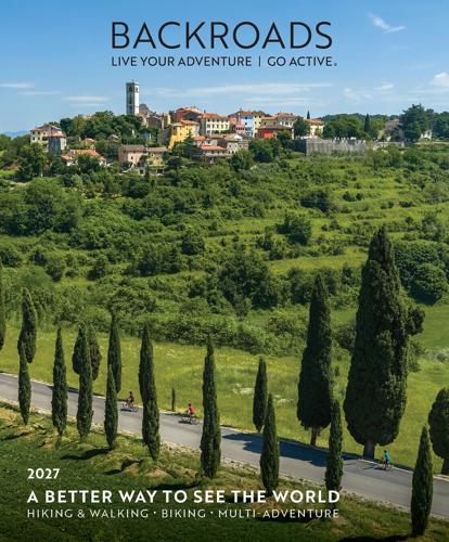 Backroads catalog of 2027 active adventure tours lands in homes in September. Company announces new biking, hiking, multi-Adventure and Family trips. Launches new trips in Egypt, Michigan, Faroe Islands, Romania and more.