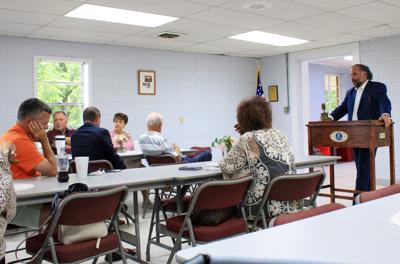 Sen. Hovey gives legislative updates at Dadeville Kiwanis meeting