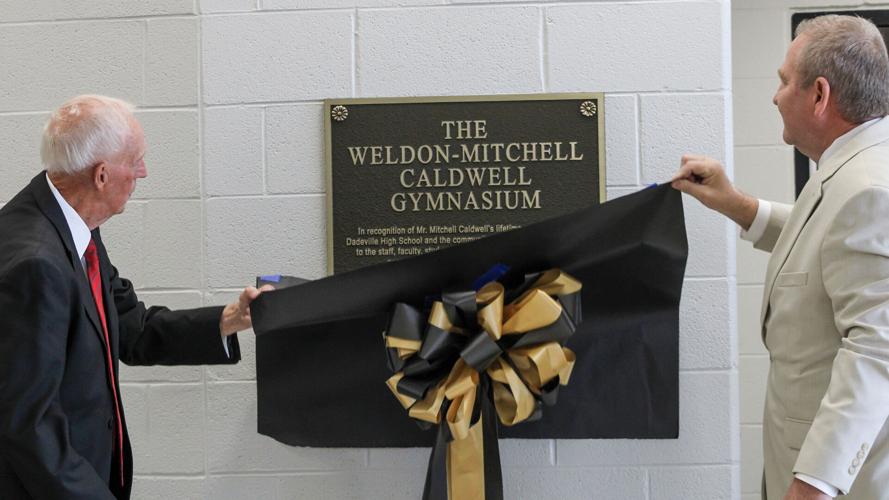 DHS gym dedicated in honor of Mitchell Caldwell
