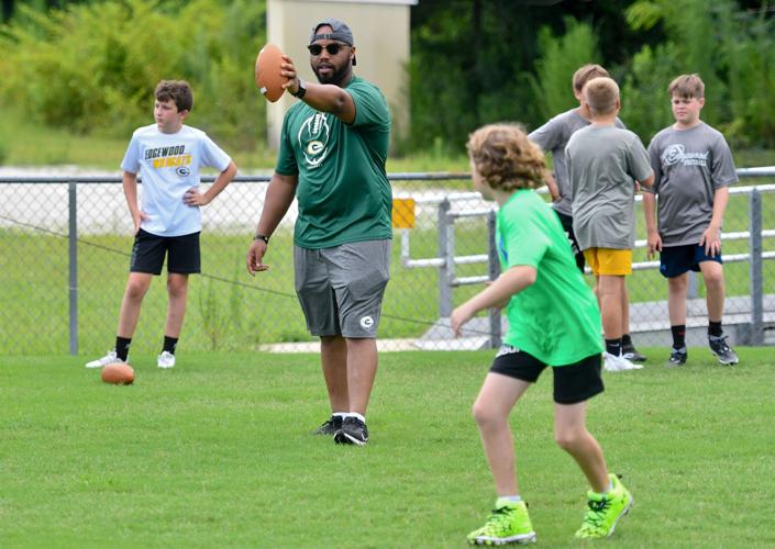 PHOTOS: Edgewood Academy youth football camp