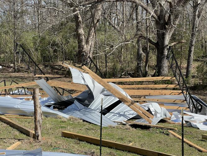 PHOTOS: Tornado damage and cleanup in Tallapoosa County