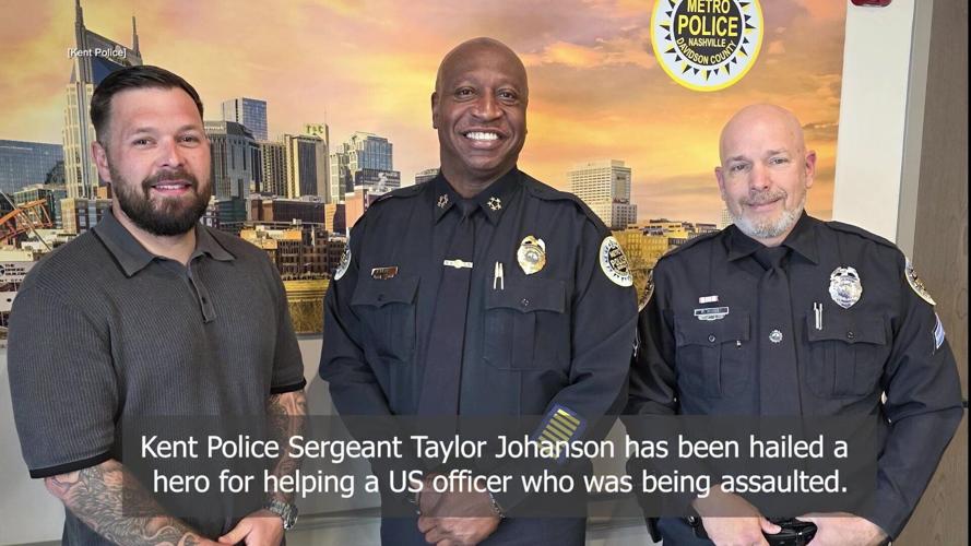 Hero Brit cop ‘saves life’ of American officer while on holiday