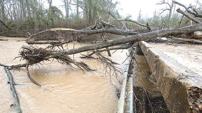 Water continues to rise due to lingering rain, storms