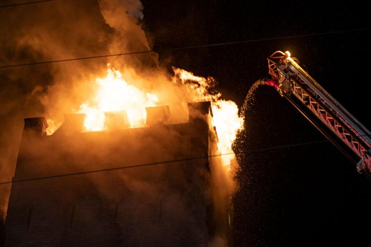 PHOTOS: Fire at First United Methodist Church
