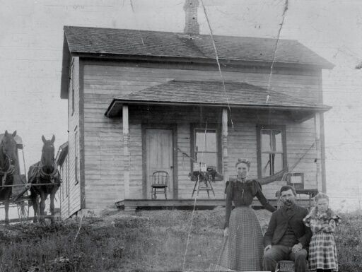 The film's discovery has taken Bill McFarland on another journey -- learning about the life of his great-grandfather William DeLyle Frisbee