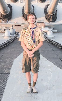 Troop 13 Scout awarded Eagle Scout Rank