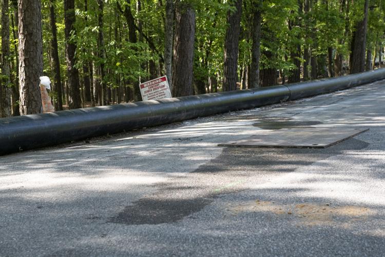 PHOTOS: Creek Road sewer repair