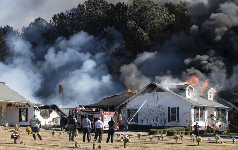 PHOTOS: Fire at Alabama Funeral Homes and Cremation Centers