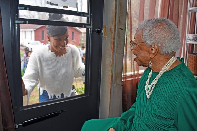 PHOTOS: Willie Mae Edwards turns 100 on New Year's Day