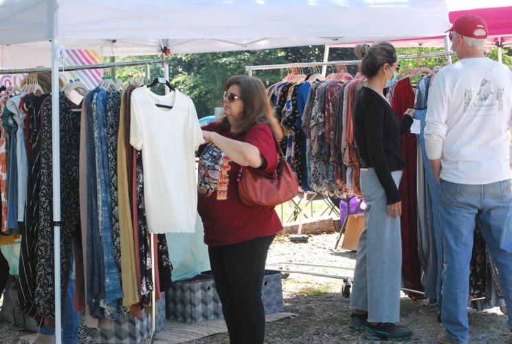 Community yard sale, vendor market showcases array of goods