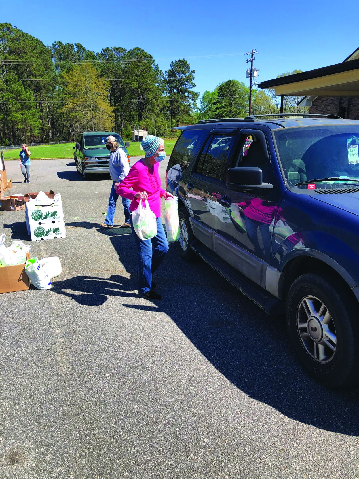 Eclectic churches feed 150 families with mobile pantry