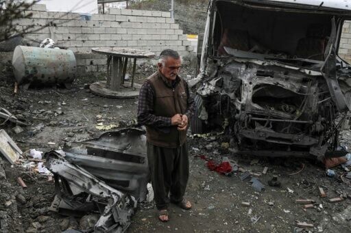 Taha Karimi, 58, is a member of an Iranian Kurd party opposed to the Islamic republic