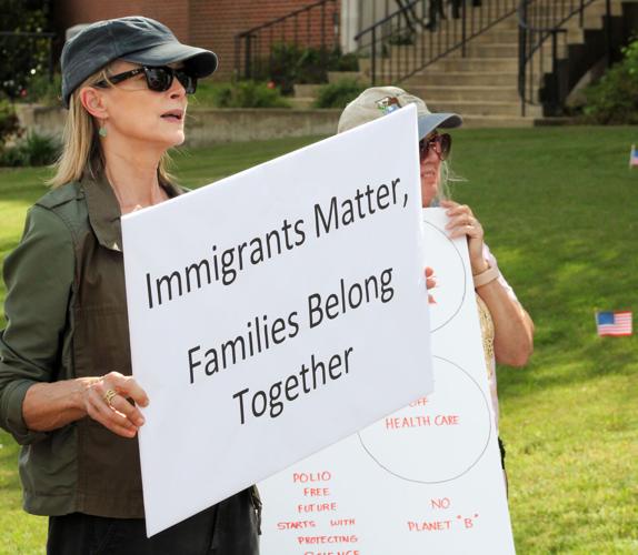 Community members partake in nationwide Hands Off rally