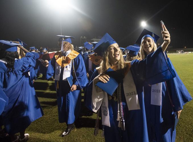 PHOTOS: Rain doesn't stop Reeltown Class of 2021 from graduating