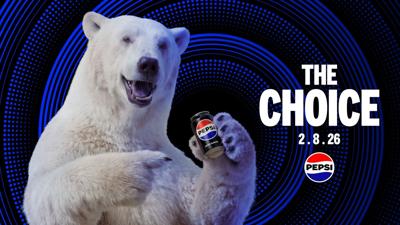 Pepsi Super Bowl LX Spot, “The Choice,” features a cola-loving polar bear choosing Pepsi in a blind taste test
