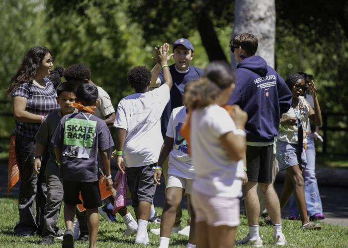 Alexa PenaVega and Daryl Sabara Team Up To Bring Joy to Kids at Salvation Army Summer Camp
