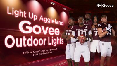Govee and Texas A&M Athletics Announce Official Smart Lighting Partnership