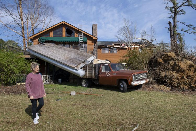 PHOTOS: Tornado damage and cleanup in Tallapoosa County
