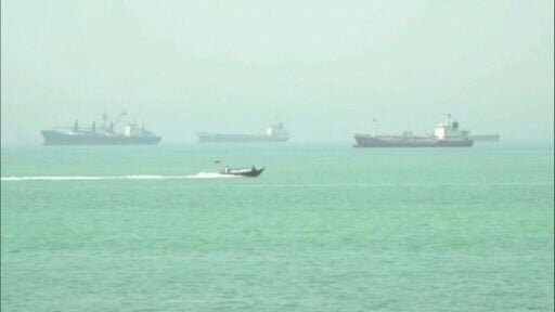 Maritime traffic in Strait of Hormuz