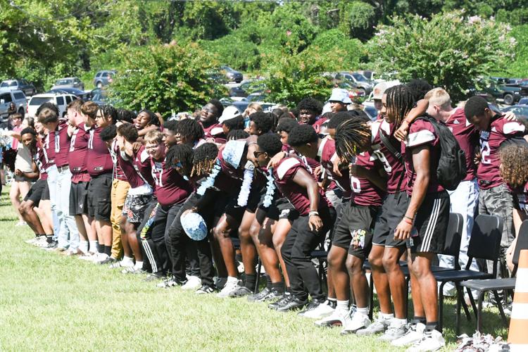 PHOTOS: Benjamin Russell pep rally before season opener against Opelika