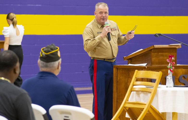 PHOTOS: Southside Middle School Veterans Day program