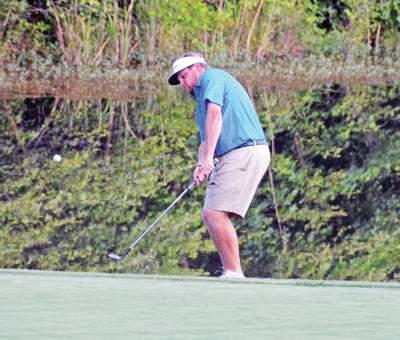 Pro golfers hit Emerald Mountain