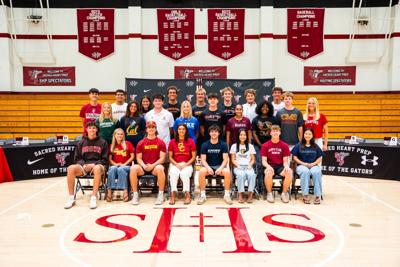 25 Sacred Heart Preparatory student-athletes commit to collegiate sports